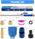 2-in-1 High Pressure Power Washer Wand,Laopypor Watering Sprayer Tool with 3 Hose Nozzles - Hydro Jet Nozzle for Garden Hose, Car Washing, Pet was...