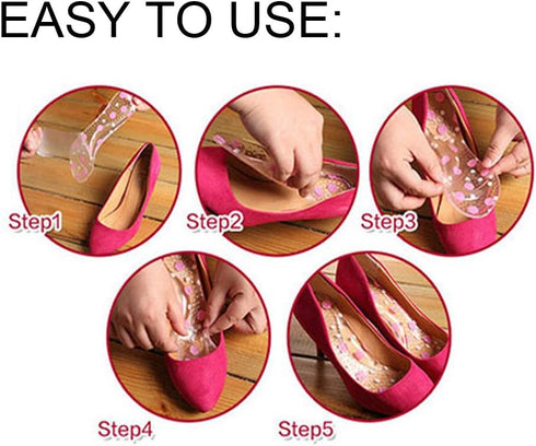 Bringsine Velvety Insole Gel Shoe Insoles for Women High Heels Provide Heel Pain Relief, Comfortable Heel Inserts, Plantar Fasciitis, Heel Spurs, ...