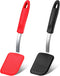 Silicone Cookie Spatula Turner 2 Pack Mini Brownie Spatula Flexible Kitchen Small Silicone Spatulas for Nonstick Cookware Heat Resistant No Scratc...