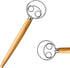 Sourdough Bread Baking Supplies: Danish Dough Whisk - Dutch Style Whisk for Perfect Dough - Essential Kitchen Tool, Light Brown...