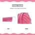 Super Soft Velvet Bulky Tube Yarn for Hand Knitting Blanket for Braided Knot, Giant Arm Knitting Yarn for Knitting Throw Rugs Pillow(Dark Pink 0.5...