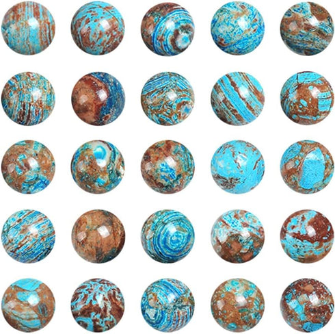 6MM Crazy Blue Lace Agate Beads for Jewelry Making Semi Precious Gemstone Round Loose Stone Beads for Bracelets Handwork Business...