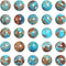 6MM Crazy Blue Lace Agate Beads for Jewelry Making Semi Precious Gemstone Round Loose Stone Beads for Bracelets Handwork Business...