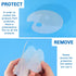 Tamaki Acrylic Paint Palette Paint Pallet Clear Paint Tray Palette, Easy Clean Non-Stick Artist Pallet for Oil Watercolor Craft DIY Art Painting P...
