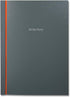 SlideNote made in Tokyo, Japan 2 Functions of Files and Notebooks One-Touch Mechanism Holeless Paper A4 Size Revolutionary Stationery (Blue Gray)...