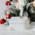 Desktop Humidifier, Snow House Humidifier 2 Speed Adjustment Portable Silent USB Plug In Gift with Night Light for Living Room (White)...