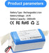 MULS 2600mAh Battery Replacement for Tikom L9000 L8000 G8000 Robot Vacuum Cleaner Yeedi K600 K650 K680 K700 Vacuum 14.4V...