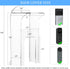Transparent Doorbell Rain Cover Compatible with Blink/Google/Arlo/Eufy/Wyze/Reolink Video Doorbell, Plastic Doorbell Rain Sun Cover Shield Weather...