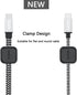 Magnetic Cable Organizer, Desktop Cable Holder Multipurpose with 8 Clips, Magnetic Cable Clips Organizer, Cord Management for All Wires (2 Pack, B...