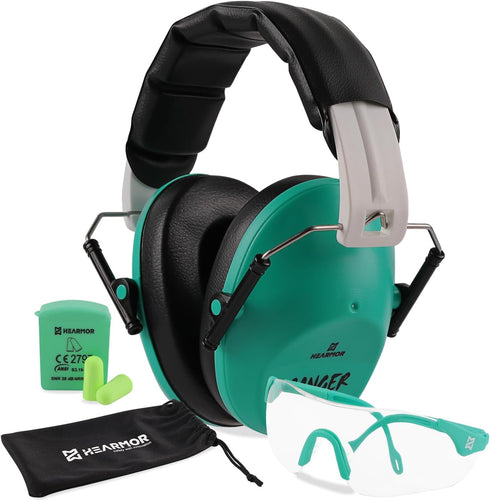 Shooting Ear Protection Earmuffs with Low Profile NRR 23 dB Noise Reduction Headphones for Gun Range and Hunting...