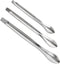 15 Pcs 3 in 1 Lab Spoon Micro Lab Spatula Stainless Steel Lab Scoop for Reagent Sampling, Mixing, Measuring 105/125/140mm for a Set...
