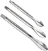 15 Pcs 3 in 1 Lab Spoon Micro Lab Spatula Stainless Steel Lab Scoop for Reagent Sampling, Mixing, Measuring 105/125/140mm for a Set...