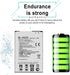 DDONG BL-46ZH Battery for LG Leon Tribute 2 K7 LS675 D213 H340 L33 X210 Replacement Battery...