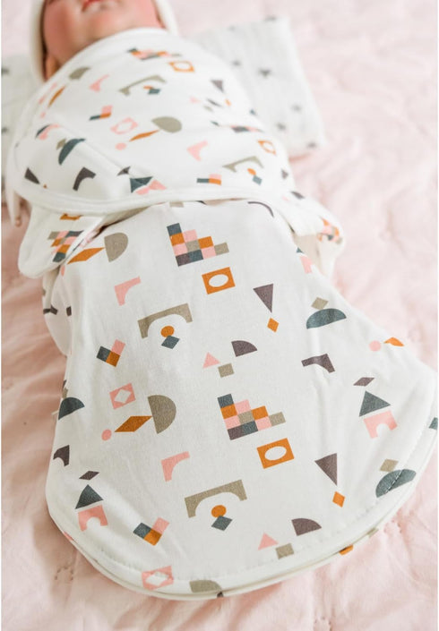 Infant Baby Swaddle Blanket, Safe Infant Sleep Zip Swaddle (ToyBlock Print Sleepsack 1PACK)...