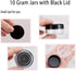10 Gram Sample Containers with Lids, 10ML Sample Jars, 40 PCS Small Cosmetic Sample Containers for Makeup, Lotion, Eye Shadow, Liquids, Powder, Li...