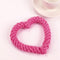 Pink Cute Dog/Cat Chew Toys, Dog Toys for Chewers, Heavy Duty Dental Dog Rope Toy for Dogs, Creative Love Heart Shaped Interactive Rope Dog Toys, ...