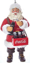 Coca-Cola® Santa Opening Coke Bottle Ornament for Christmas...