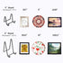 2 Pack Plate Stands for Display, 3 Inch Plate Holder Display Stand, Iron Easel Decorative Plate Holder Book Stands for Display, Pictures, Decorati...