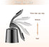 OWO Stainless Steel Wine Bottle Stopper, Reusable Wine Saver with Silicone Seal, Decorative Bottle Sealer, Keeps Fresh?Metal Black, 1 Pack)...