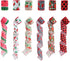 2.5" Watermelon and Strawberry Ribbon,Summer Craft Wire Edged Ribbon,Checks,Polka Dots,Watermelon Slices,Strawberries and Flowers Faux Linen Ribbo...
