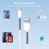 Extra Long iPhone Lightning Cable 10ft, Apple MFi Certified iPhone Charging Cable 10 Foot, iPhone USB Fast Charging Cord 10 Feet Compatible for Ap...