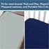 Waterproof Pack and Play Sheets Fitted 2 Pack, Compatible with Graco Pack n Play Sheets 38" X 26" Fits for Baby Playpen/Playard Mattress, Mini Cri...