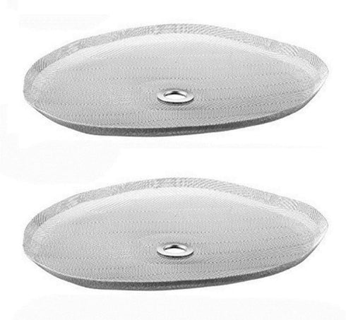 2pcs 4" Steel Filter Mesh Screens for 8 Cup French Press Coffee Maker for Bonjour Bodum...