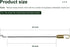 946-04230b Auger Drive Clutch Control Cable for MTD Cub Cadet Snow Blower Thrower 946-04230 946-04230A 746-04230 746-04230A...