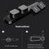DRM Cable Clips Organizer Magnetic Cable Management Clips Cord Organizer Self Adhesive Sticky for All Wires, Desk Wall Desktop Cord Office Home US...