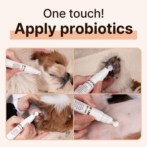 BYLAB Skin Care Dog pet Skin Disease kucing Sensitive Ointment Cream, white...