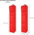 Demao 2 Pack Wrapping Paper Storage Bag 31", Resistant Gift Wrap Paper Storage Organizer Container for Christmas Paper Rolls Storage Holder Great ...