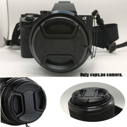 72mm Snap-on Lens Cap for Fuji XF16-80mm f/4 R OIS WR Lens for Fujifilm X-T4 X-T3 Camera, 72mm Center Pinch Lens Cap for NIKKOR Z 24-70mm f/4 S Le...
