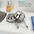 iDesign Lineo Silicone Kitchen Countertop Drying Mat for Pots, Pans, Glassware, Silverware, 16" x 12.4" x .24", Clear...