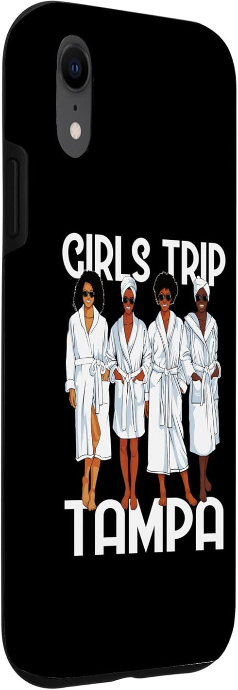 iPhone XR Girls Trip 2024 Tampa For Black Melanin Women Spa Relax Case...