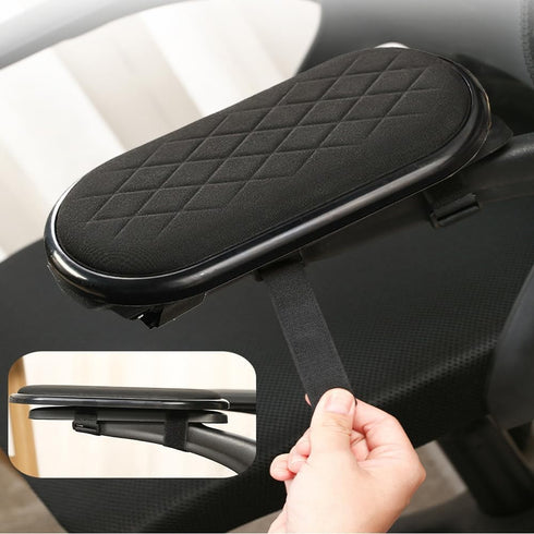 Ergonomic Mouse Tray for Chair Arm Rest Mouse Pad Armrest with Wrist Rest Elbow Support Mouse Platform Gaming Chair Arm Mouse Tray Chair Mount Arm...