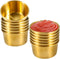 Ramekin Sauce Dipping Bowl Mini Sauce Cups Pudding Condiment Cups for Home Party Restaurant (Golden 12PCS 60ml)...