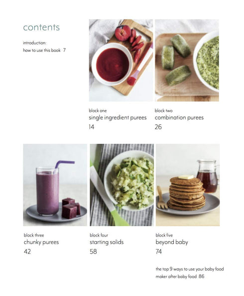 Baby Brezza Organic Baby Food Cookbook - Easy Food Maker Puree and Whole Food Recipes for Your Baby or Toddler...