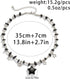 COLORFUL BLING Sweet Star Charms Pendant Choker Necklace Irregular Gravel Y2K Healing Crystal Necklace Summer Jewelry for Women...