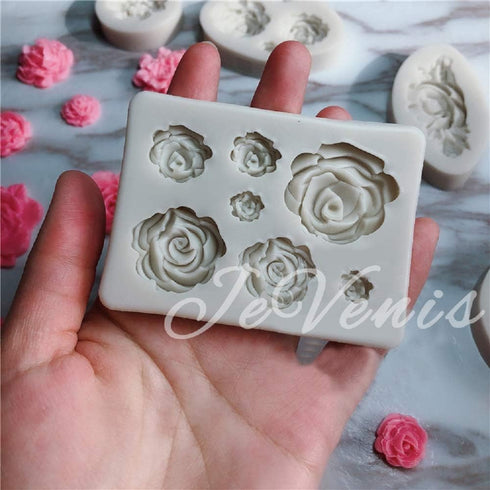 JeVenis Rose Cake Pop Mold - Cake and Cupcake Decoration...