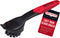 Cast Iron Scrub Brush & Scraper, Heavy Duty Scraper & Superior Nylon Bristles, Dish Scrubber Brush for Cast Iron Skillets, Cast Iron Pan Cleaning ...