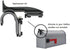 3 Pack Mailbox Plastic Latch Set Repair Kit for Solar Group Mail Box Standard Metal Mailbox Repair...