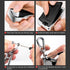 QBUC for BMW Key Fob Cover with Leather Keychain,for BMW 2 5 6 7 Series X1 X2 X3 X5 X6 X7 Premium Soft TPU Key Fob Holder...