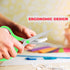 3 Pack Scissors 8" Craft Scissors All Purpose, Heavy Duty Sharp Blade Shears Sewing Scissor for Office, Fabric and School Supplies Left - Right Ha...