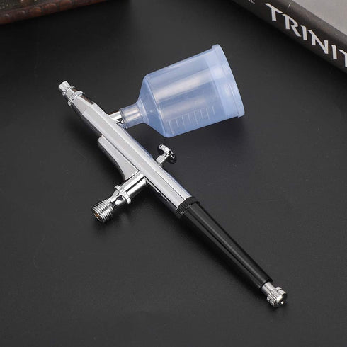 Acrylic Paint Artist Set, Action Airbrush DoubleAction Pneumatic Spray Gun for Art Supplies for Painting...