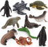 Realistic 10 PCS Mini Ocean Sea Marine Manatee Walrus Turtle Figure Desktop Decoration Party Supplies Cake Toppers Bath Toy for Kid Boy Girl 5 6 7...