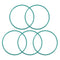 uxcell Fluorine Rubber O-Rings, 69mm OD 64.2mm ID 2.4mm Width FKM Seal Gasket for Machinery Plumbing, Green, Pack of 5...