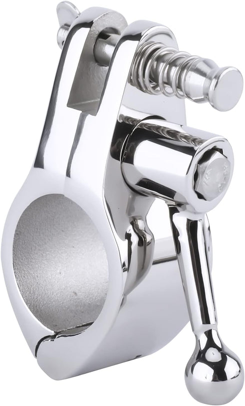 Bimini Top Rail Mounts Hinge 1 Inch w/Boat Pin Quick Release Bimini Top Hardware Stainless Steel Pair...