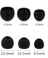 ALXCD Eartips for T10 Earbuds, S/M/L 6 Pairs Replacement Silicone Earbud Tips, Fit for Senso Anker T10 Headphone, Black......