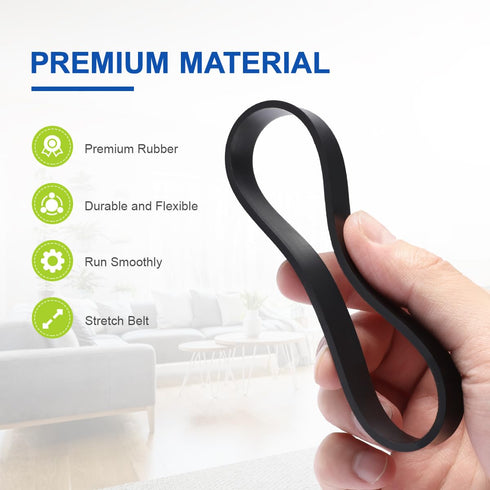 LANMU Replacement Vacuum Belts for Bissell Powerlifter/CleanView Swivel Rewind Pet Vacuum (5 Pack)...