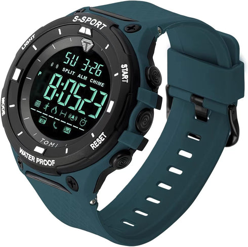 TOMI Mens Digital Watch - Sports Military Watches Waterproof Outdoor Chronograph Military Wrist Watches for Men with LED Back Ligh/Alarm/Date Gift...